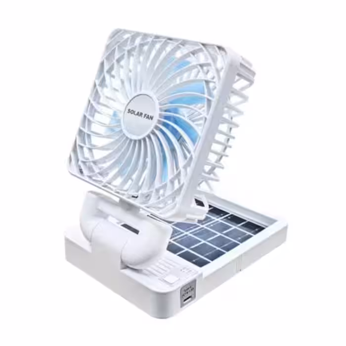 پنکه سولار شارژی خورشیدی مدل 666
