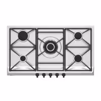 اجاق گاز صفحه ای بیمکث مدل MG 5077 استیل