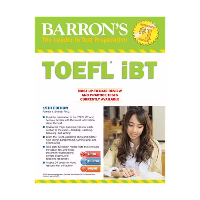 Barrons TOEFL iBT 15th
