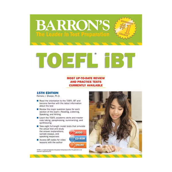 Barrons TOEFL iBT 15th