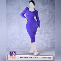 پیراهن ام بی فیتنس MB Fitness مدل آستین پفکی