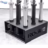 رک هالتر مربعی 6 خانه روگ Rogue square barbell rack