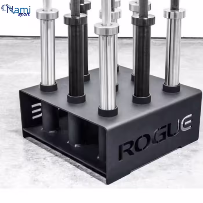 رک هالتر مربعی 6 خانه روگ Rogue square barbell rack