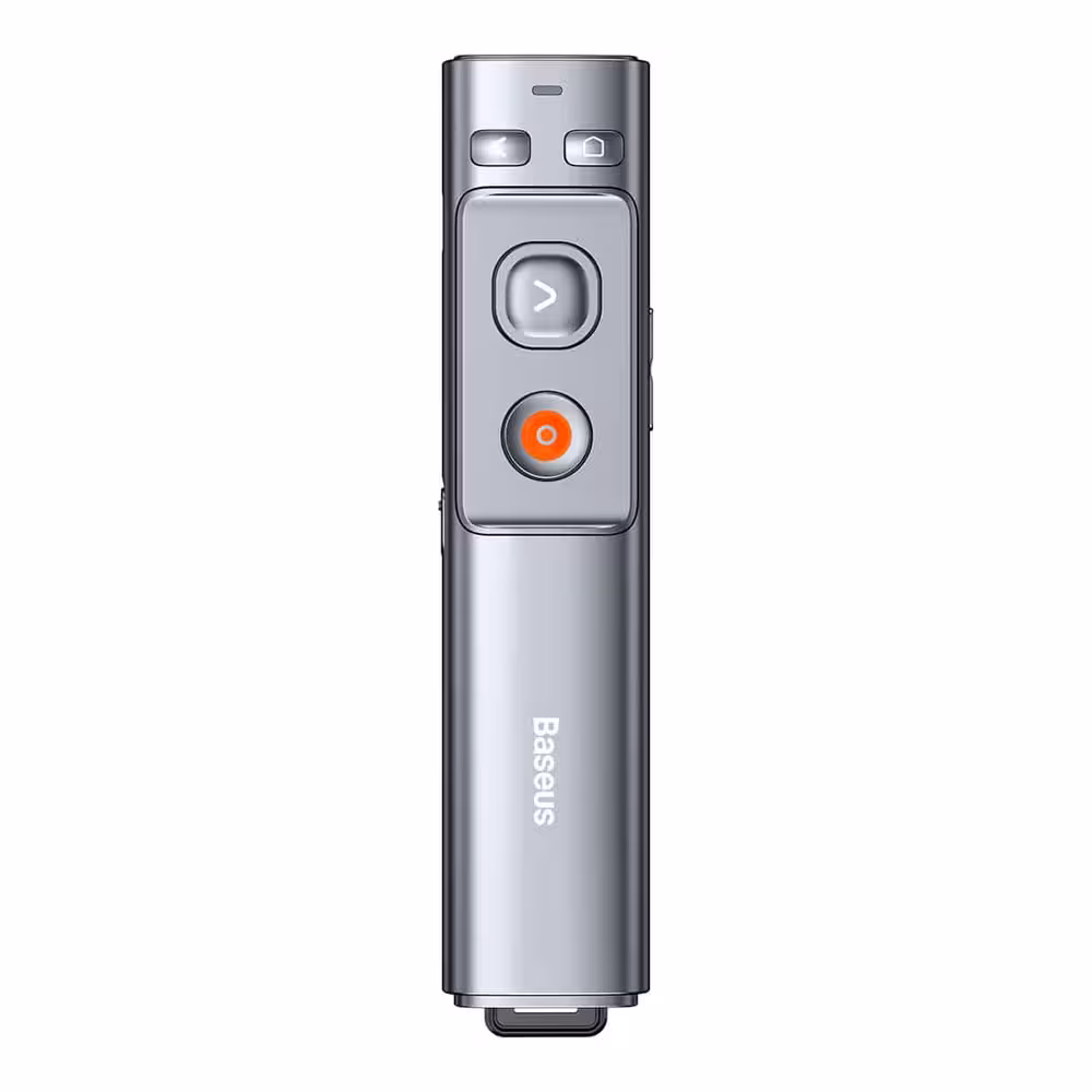 پوینتر و پرزنتر شارژی بیسوس Baseus Orange Dot Wireless Pointer & Presenter