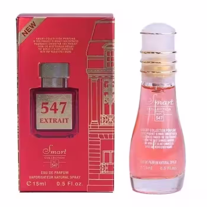 ادکلن باکارات رژ قرمز اسمارت 15 میل کد 547 زنانه ( خرید عمده ادکلن و عطر گناوه مارکت )