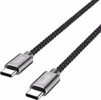 کابل شارژ کنفی USB-C به USB-C بودی مدل Budi DC206TT15 طول 1.5 متر