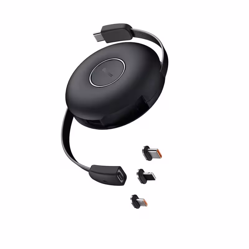 کابل تبدیل USB-C به USB-C/MICROUSB/لایتنینگ باسئوس مدل CAMLC-01 طول 1 متر