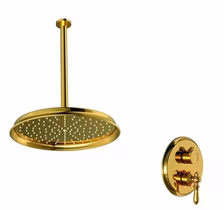 شیر حمام توکار شودر مدل زیگموند تیپ 1 ABS طلا