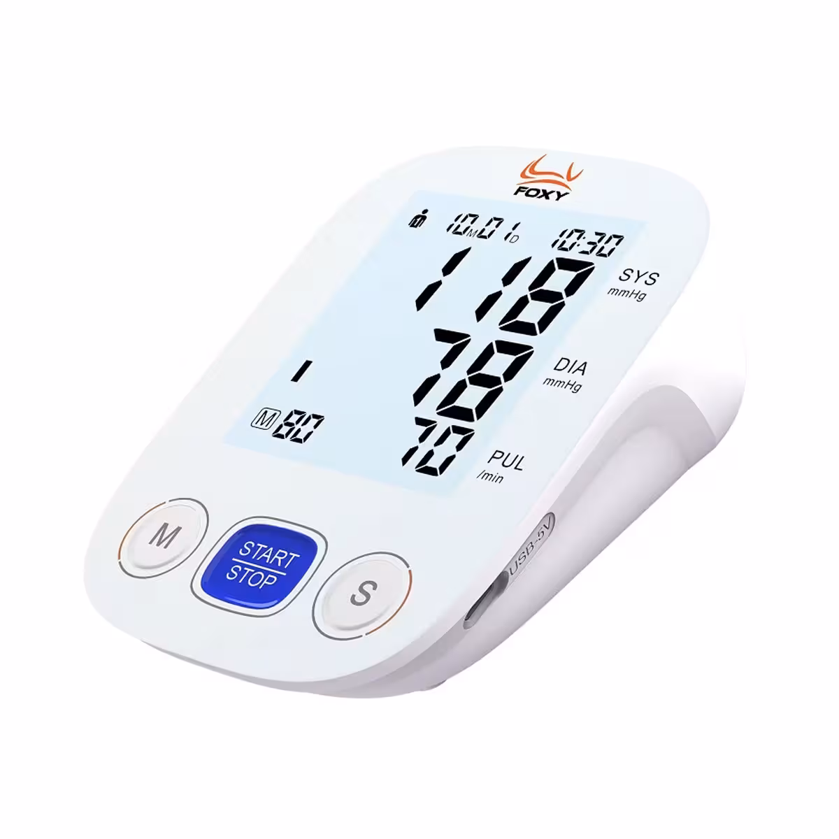 فشارسنج دیجیتال U80 White فوکسی (Foxy)