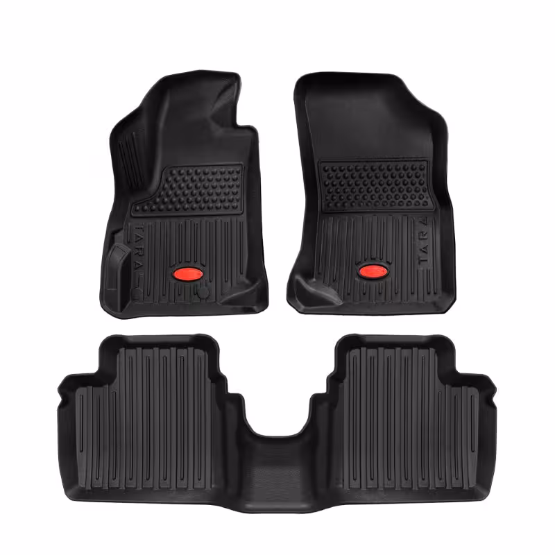 کفپوش سه بعدی تارا لاکچری مشکی بابل کارپت | لوازم خودرو تیام