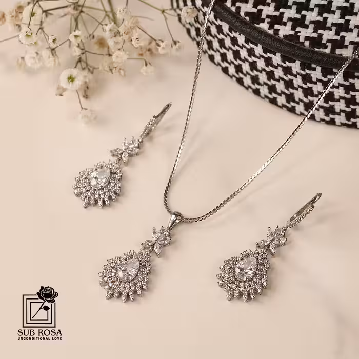 نیم ست نقره 12783