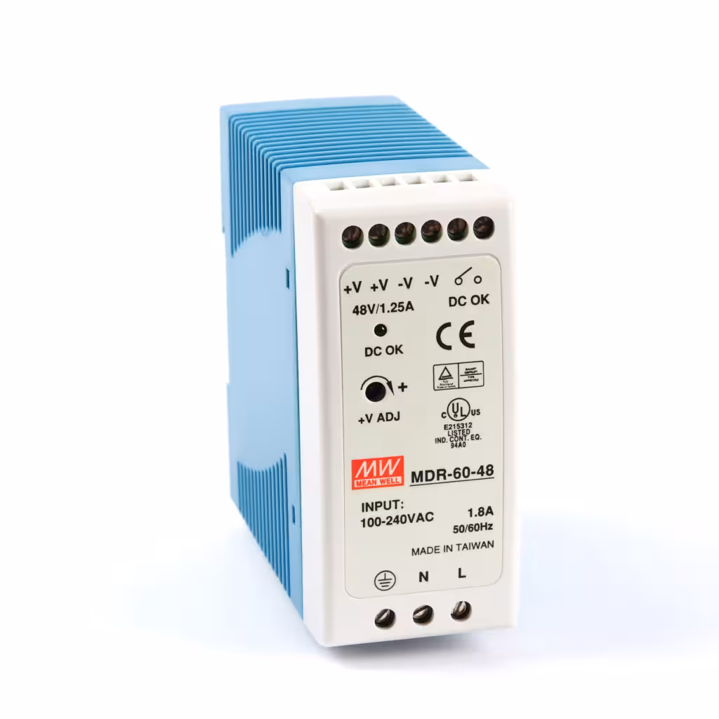 منبع تغذیه مینول سری MDR-60-48