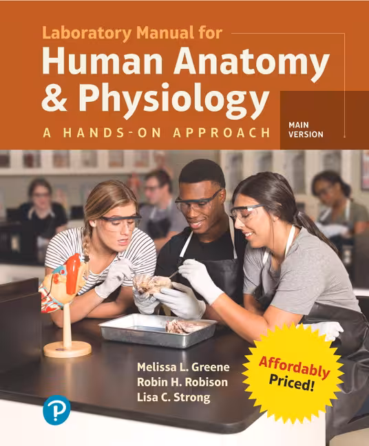 خرید و دانلود نسخه کامل کتاب Laboratory Manual for Human Anatomy &amp; Physiology: A Hands-on Approach (Main Version) - Original PDF