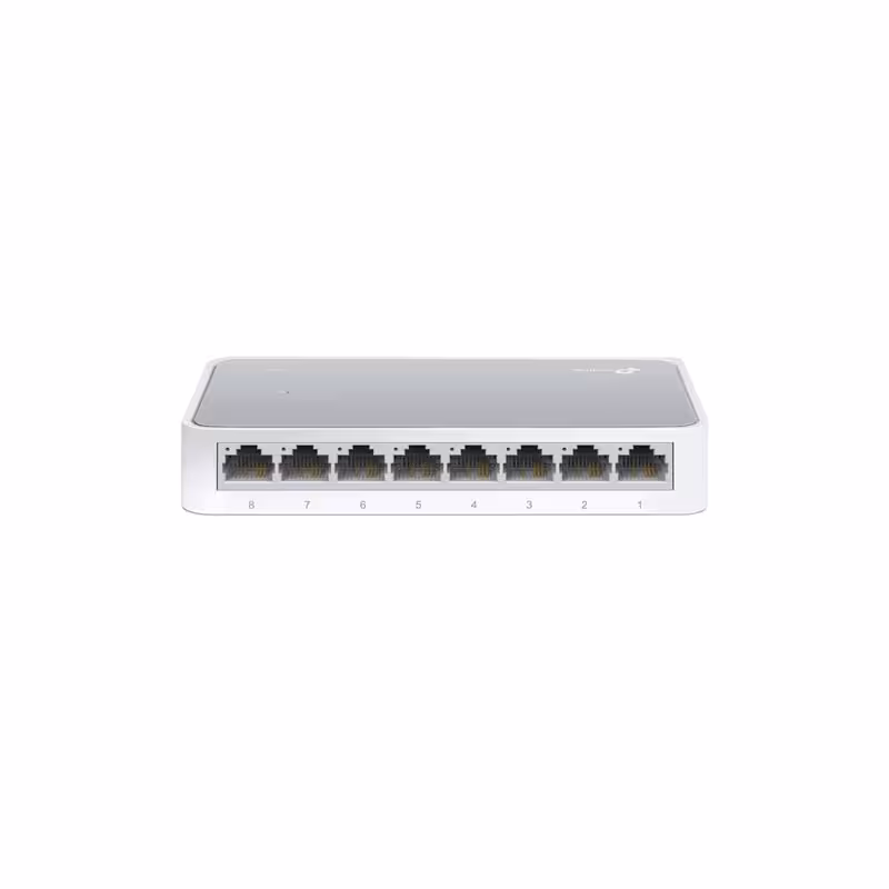 سوییچ 8 پورت مگابیت و دسکتاپ تی پی لینک مدل TL-SF1008D