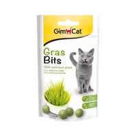 تشویقی گربه اسنک مدل توپی با طعم علف گربه برند Gim cat جیم کت 50 گرمی