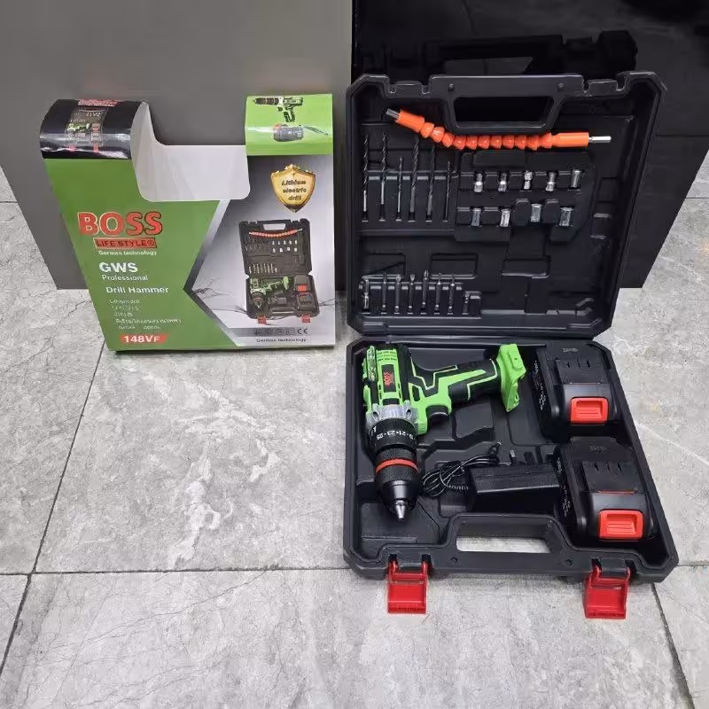 دریل شارژی چکشی صنعتی باس مدل 148Vf_G