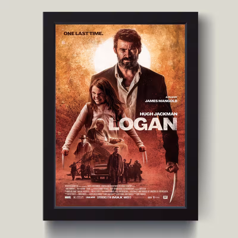 تابلو مدل Logan پوستر فیلم کد ICC-S21 | دنیای قاب