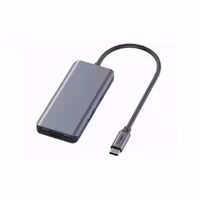 هاب تایپ‌ سی 7 پورت رچی مدل Recci 7-in-1 Type-C Hub 100W PD RH07