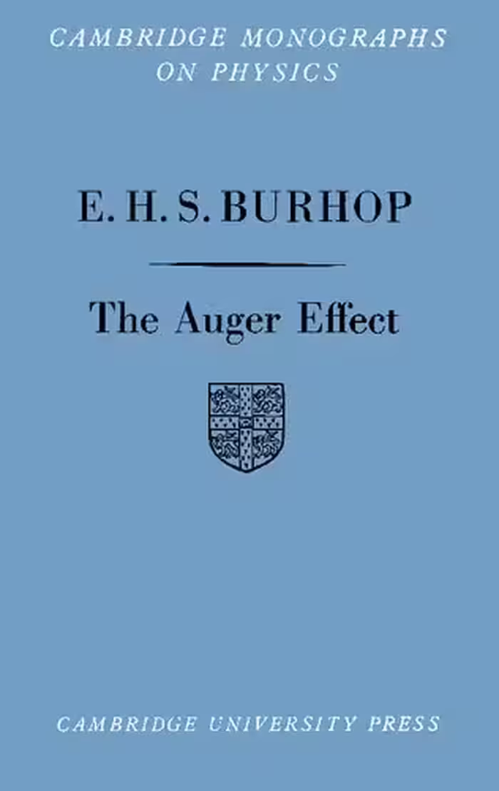 خرید و دانلود نسخه کامل کتاب The Auger Effect - And Other Radiationless Transitions
