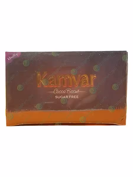 بیسکویت کاکائویی بدون قند کامور – Kamvar Cocoa Biscuit without Sugar