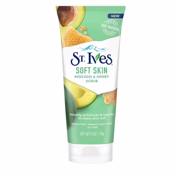 اسکراب آووکادو و عسل سنت ایوزST.IVES avocado &amp; honey scrub