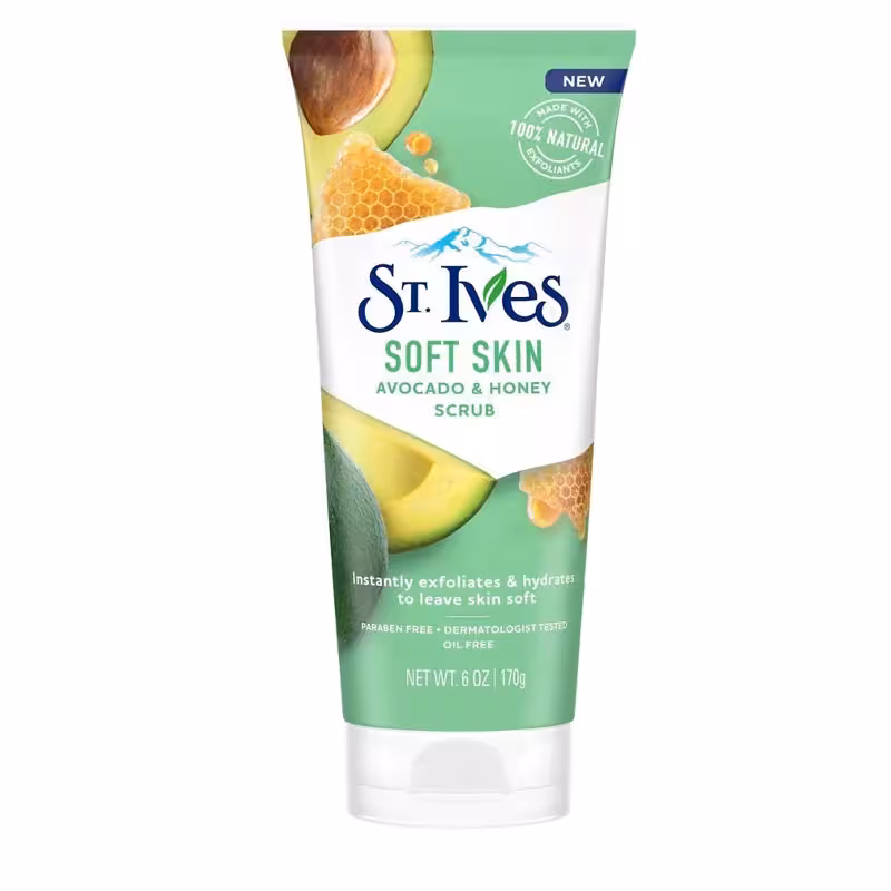 اسکراب آووکادو و عسل سنت ایوزST.IVES avocado &amp; honey scrub