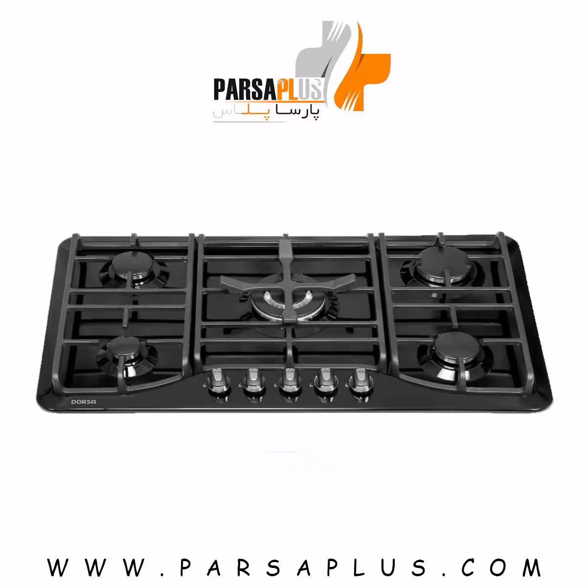 اجاق گاز لعابی درسا مدل تانیا 5 شعله