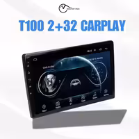 مانیتور مزدا 3 قدیم برند پاور 2 32 اپل کارپلی مدل T100 همراه با قاب