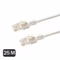 کابل شبکه 25متری DETEX مدل CAT5Eسفید