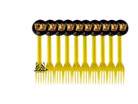 چنگال تاج طلایی 10 عددی