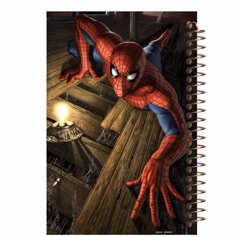 دفتر شطرنجی مشایخ طرح مرد عنکبوتی کد CH13