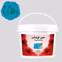 بودکور خمير فوندانت 6 کيلويي آبي فيروزه ايي 260059