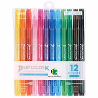 ماژیک تومبو 12 رنگ دوسر مدل ماژیک دو سر tombow GCF 011