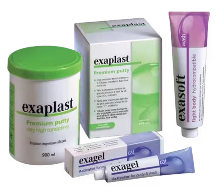 ست ماده قالبگیری Detax – Exaplast