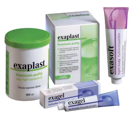 ست ماده قالبگیری Detax – Exaplast