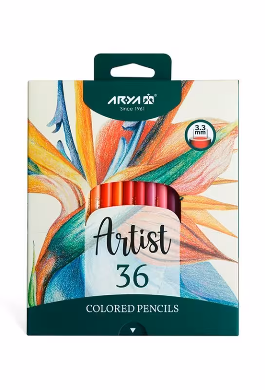 مداد رنگی 36 رنگ آرتیست آریا