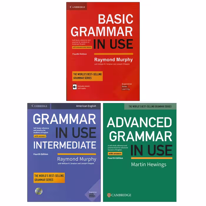 پک سه جلدی grammar in use امریکن