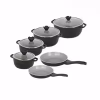 سرویس پخت و پز 10پارچه عروس مدل کلاسیک خطی