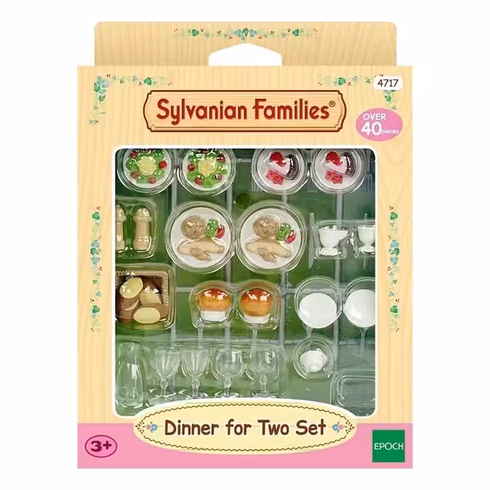 ست غذاخوری دونفره‌ی مینیاتوری سیلوانیان فامیلیز