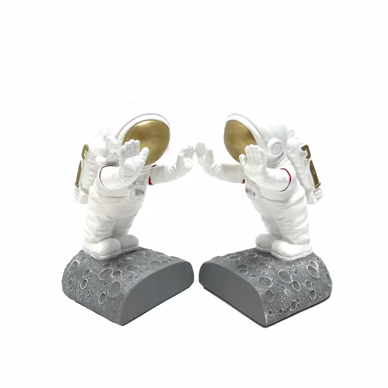 نگهدارنده کتاب مدل فضانورد مجموعه 2 عددی