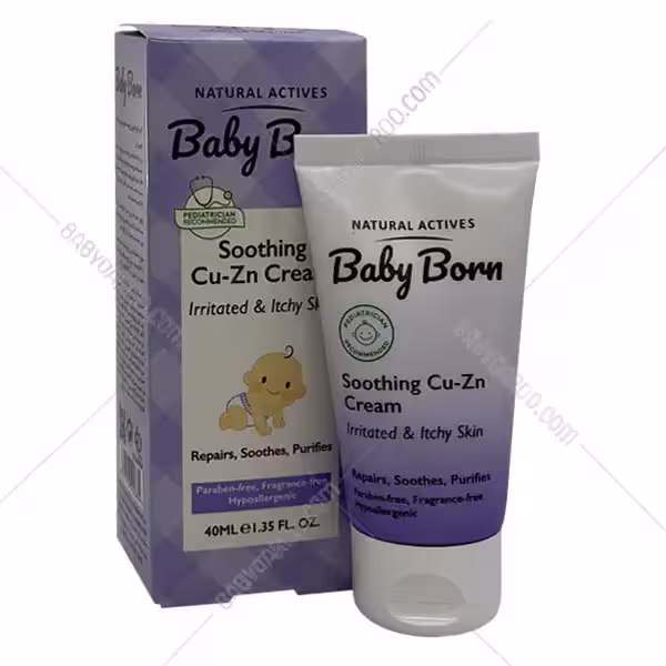 کرم رفع قرمزی پوست صورت و بدن کودک بیبی برن