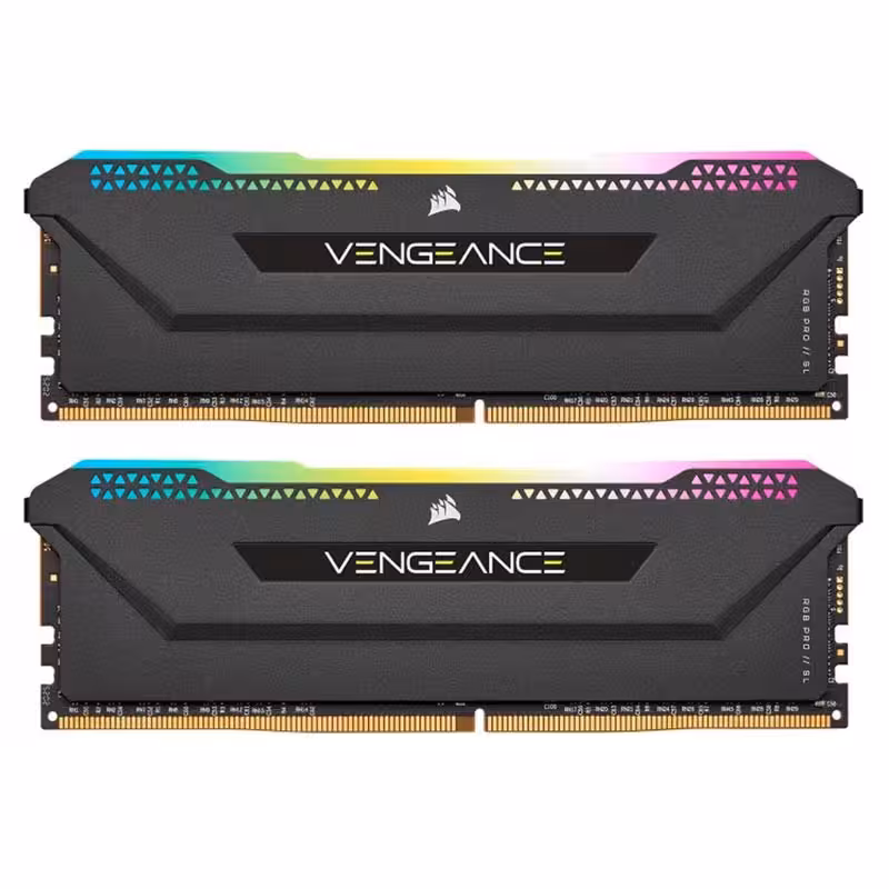 رم کامپیوتر Corsair Vengeance RGB Pro SL DDR4 16GB 3600MHz CL18 Dual