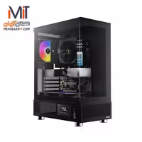 کیس کامپیوتر گیمینگ یاس مدل Gamdias Atlas E1 رنگ مشکی