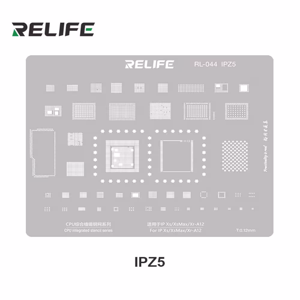 قیمت و خرید شابلون آی سی RELIFE RL-044 IPZ5 IPXs-XsMax-Xr-A12 CPU