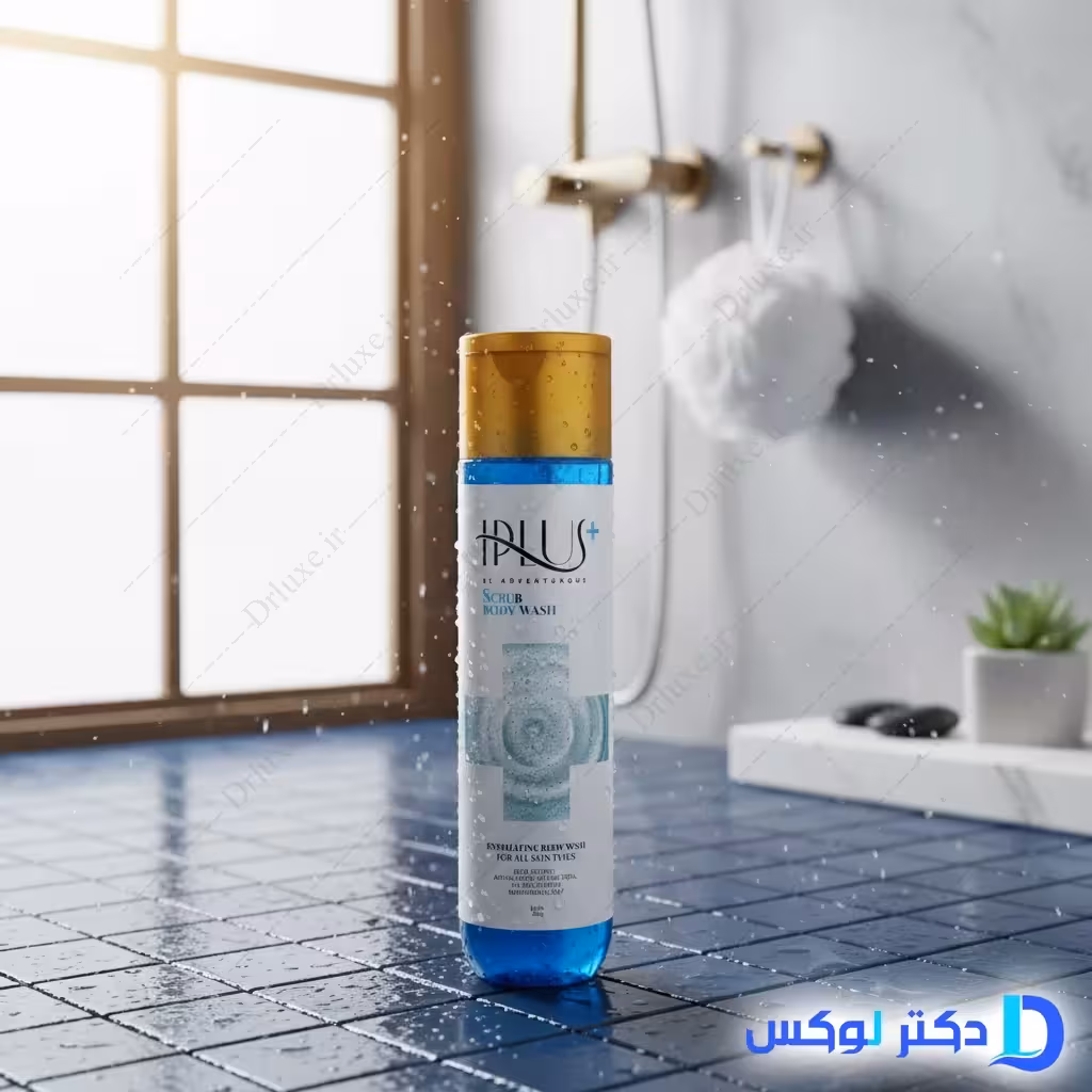 شامپو بدن اسکراب لایه بردار آی پلاس