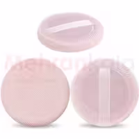 پد آرایشی پودر زنی جی ام مدل Powder Puff بسته 1 عددی