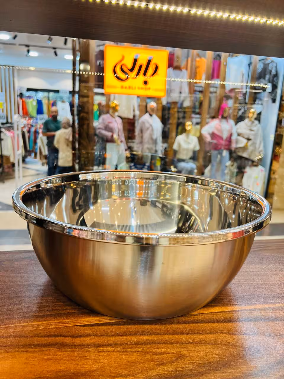 لگن گرد استیل رنگ ثابت وارداتی 5063-38