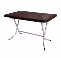 میز پلاستیکی 6 نفره تاشو ناصر پلاستیک کد 521