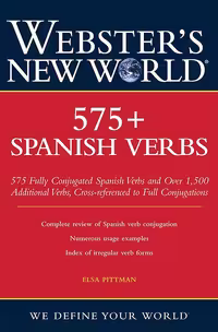 کتاب افعال اسپانیایی Webster's New World 575  Spanish Verbs