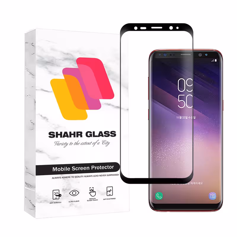 محافظ صفحه نمایش سرامیکی شهر گلس مدل EDGCRSH مناسب برای گوشی موبایل سامسونگ Galaxy S8 / Galaxy S9